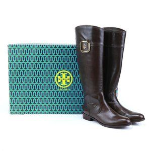 NEW Coconut Lawrie 30mm Equestrian Calf Boots Coco 8 $495+